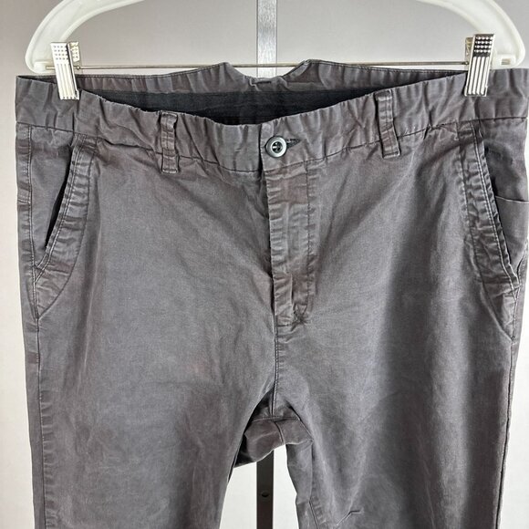 Carolina Hererra CH 2139 3207 Pants Mens Size 36x33 Gray Cotton Streetwear - Picture 4 of 4